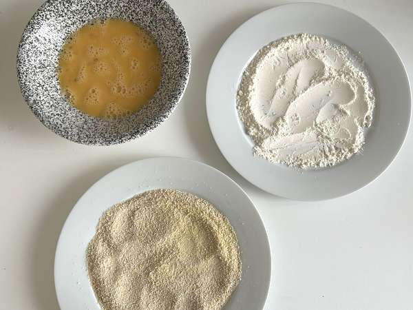 Хрустящее, тающее во рту полено с козьим сыром, панированное в Air Fryer: абсолютный комфорт! - Подготовка этап 3