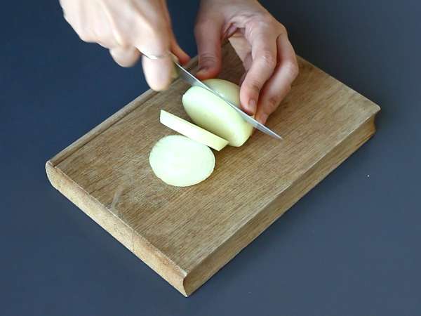 Луковые тарталетки татин - Подготовка этап 1