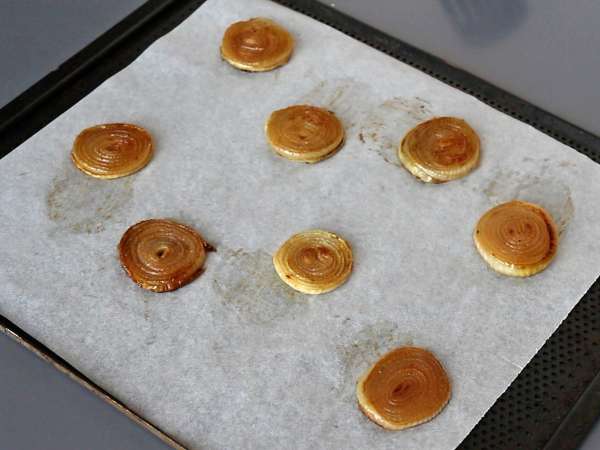 Луковые тарталетки татин - Подготовка этап 6