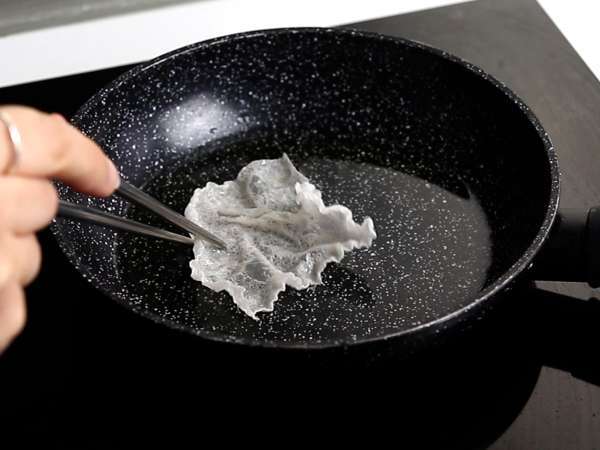 Как приготовить чипсы из рисовой бумаги? - Подготовка этап 2