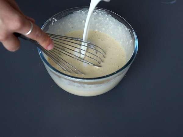 Блинные тальятелле с шоколадом и арахисом! - Подготовка этап 2