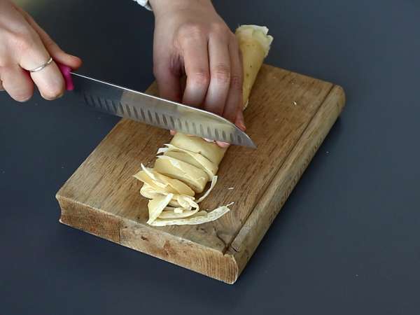 Блинные тальятелле с шоколадом и арахисом! - Подготовка этап 5