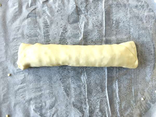 Слоеные пирожки с моцареллой и песто в аэрофритюрнице, готовые за 15 минут! - Подготовка этап 3