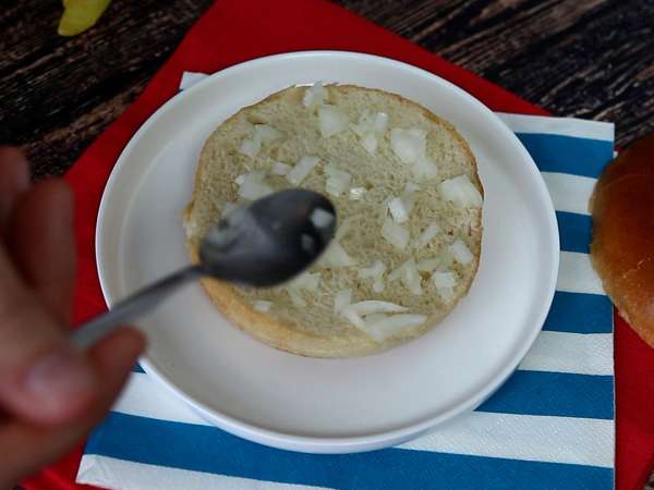 Чизбургер, знаменитый бургер, который любят все! - Подготовка этап 3