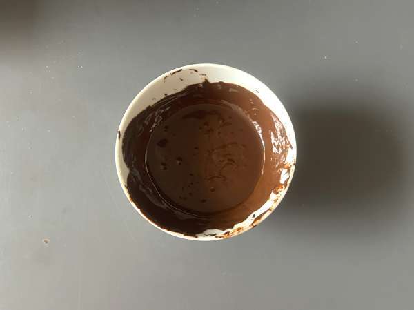 Сердечки из салфеток с шоколадной и фисташковой глазурью - Подготовка этап 2