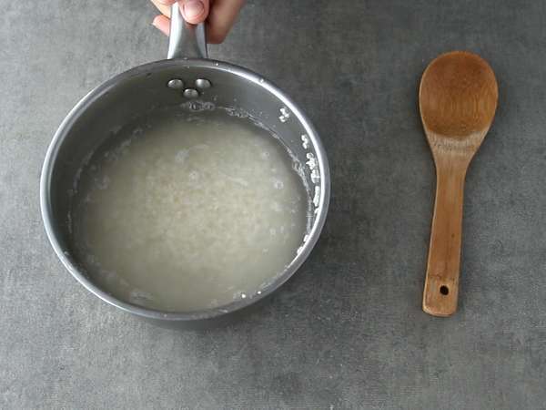 Онигири с яичными желтками, консервированными в соевом соусе - Подготовка этап 2