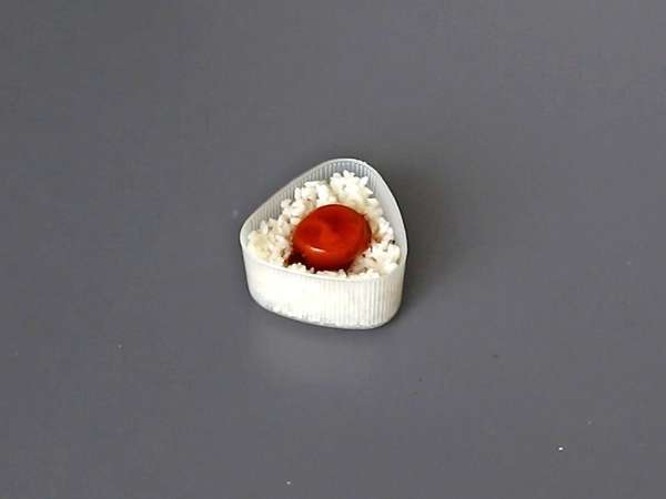 Онигири с яичными желтками, консервированными в соевом соусе - Подготовка этап 5