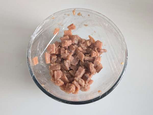 Лазанья из лосося с бурратой и сливочными, хрустящими фисташками - Подготовка этап 2