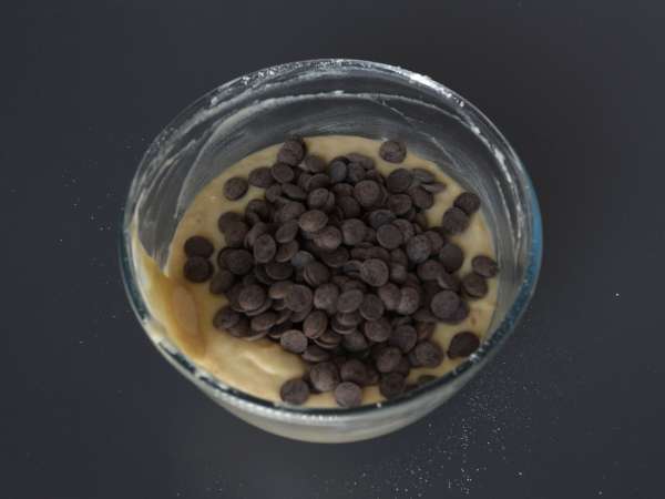 Изысканные кексы с бананами и шоколадной крошкой - Подготовка этап 5