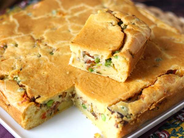 Пирог с сардинами: простой, влажный и вкусный рецепт - Подготовка этап 11