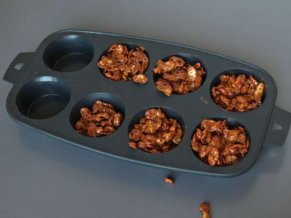 Пасхальные гнезда в песочных розах - Подготовка этап 3