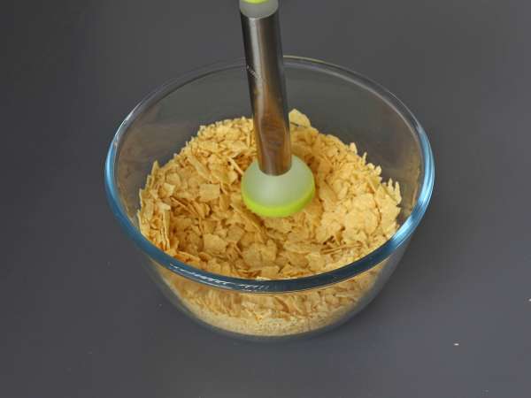 Шоколад Pringles в песочных розах - Подготовка этап 1