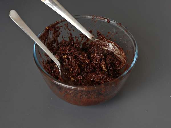 Шоколад Pringles в песочных розах - Подготовка этап 3