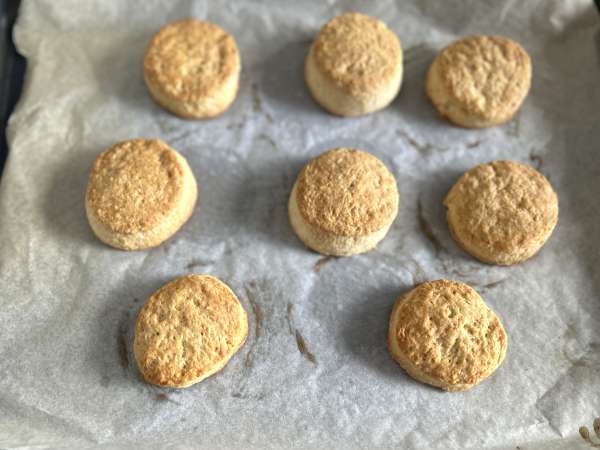 Клубничный коржик, американский коржик с клубничным кремом, который никогда не подводит - Подготовка этап 6