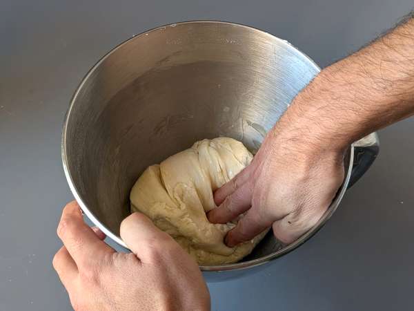 Домашняя фокачча с луком и розмарином - Подготовка этап 5