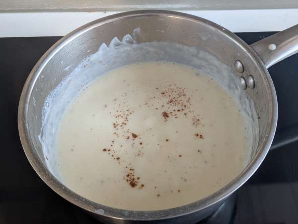 Лазанья с тыквой, шпеком и орехами — кремовая и хрустящая - Подготовка этап 3