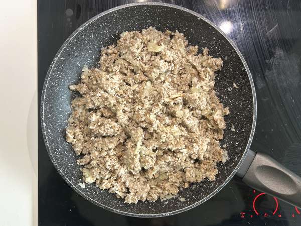 Вегетарианские голубцы с грибами, рисом и мисо - Подготовка этап 4
