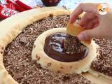 Пицца с Kit Kat и йогуртом Chocolate Danette - Подготовка этап 6