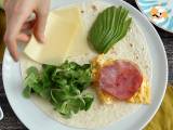 Поджаренная обертка в стиле бранч - Tortilla Wrap Hack - Подготовка этап 3