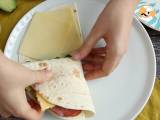 Поджаренная обертка в стиле бранч - Tortilla Wrap Hack - Подготовка этап 5