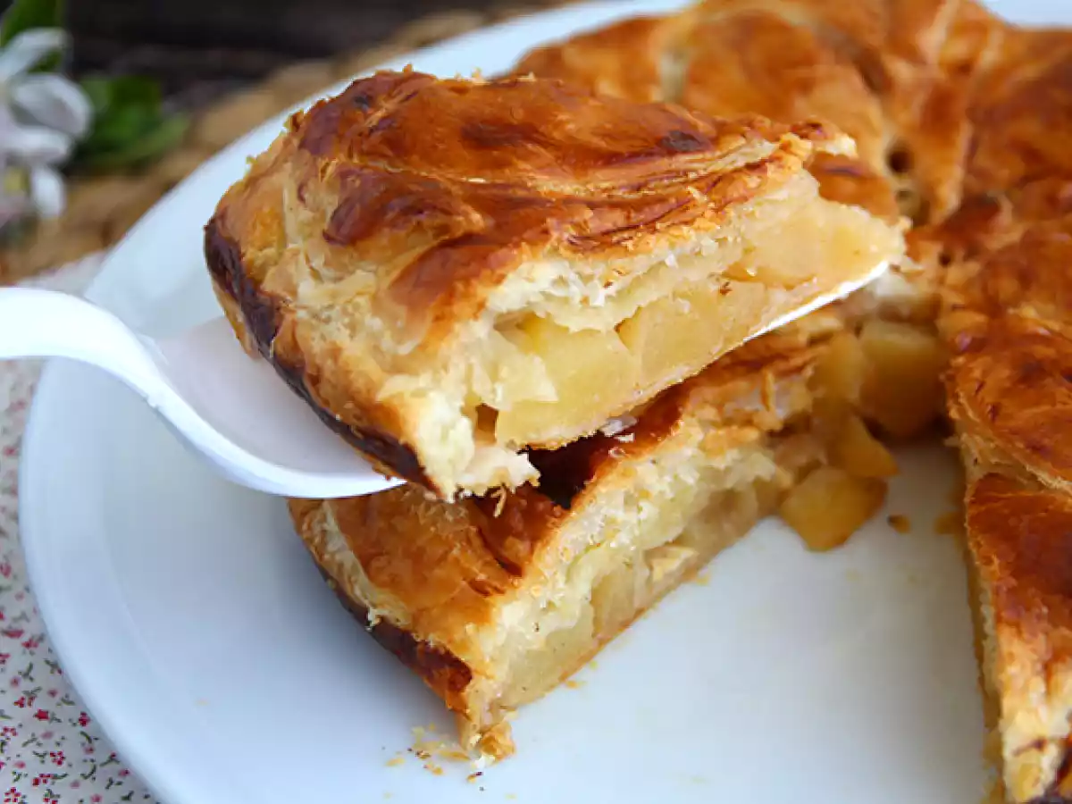 Яблочный пирог - фото 5