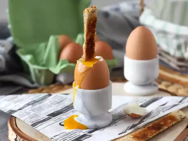 Рецепт Яйца всмятку во фритюрнице