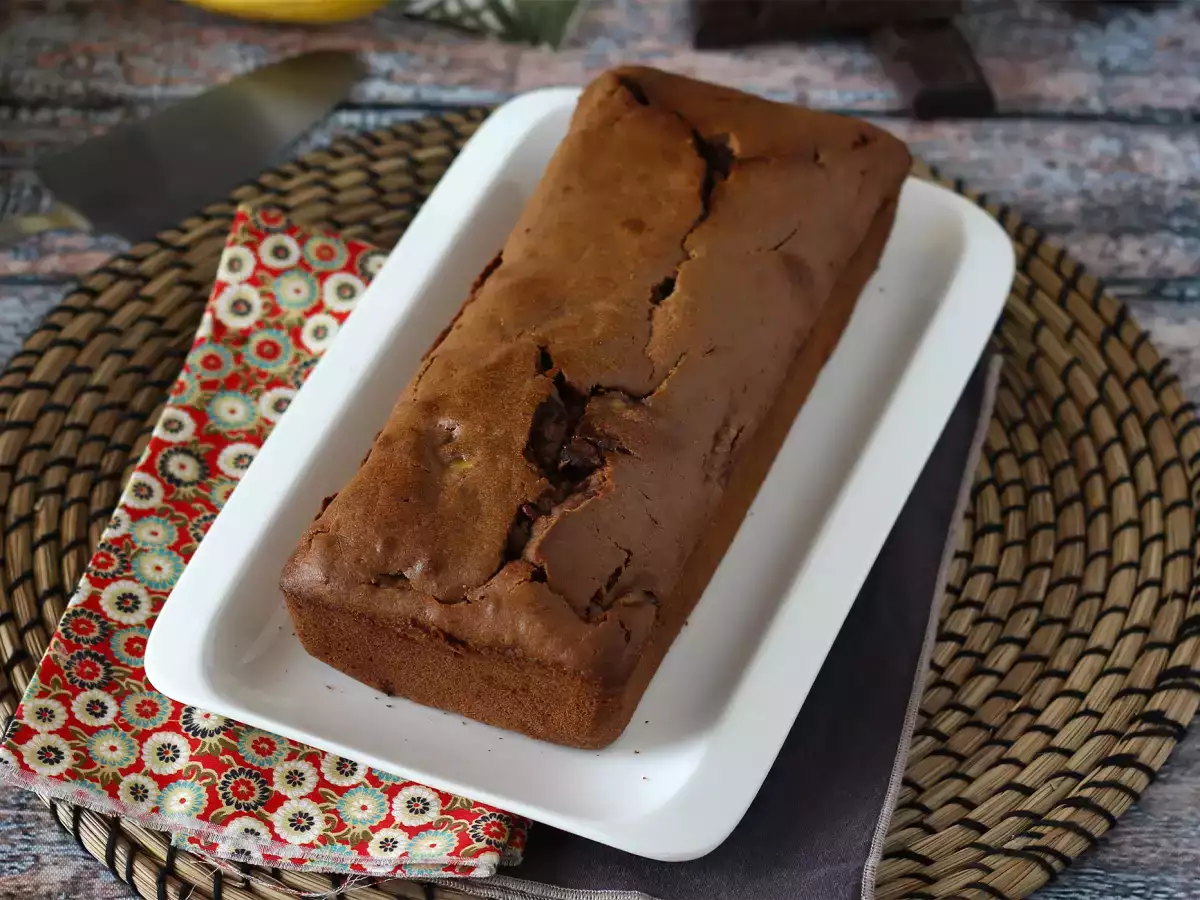 Банановый кекс с шоколадом — очень вкусный и простой рецепт - фото 2