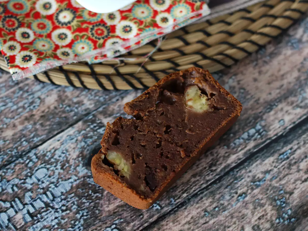 Банановый кекс с шоколадом — очень вкусный и простой рецепт - фото 5