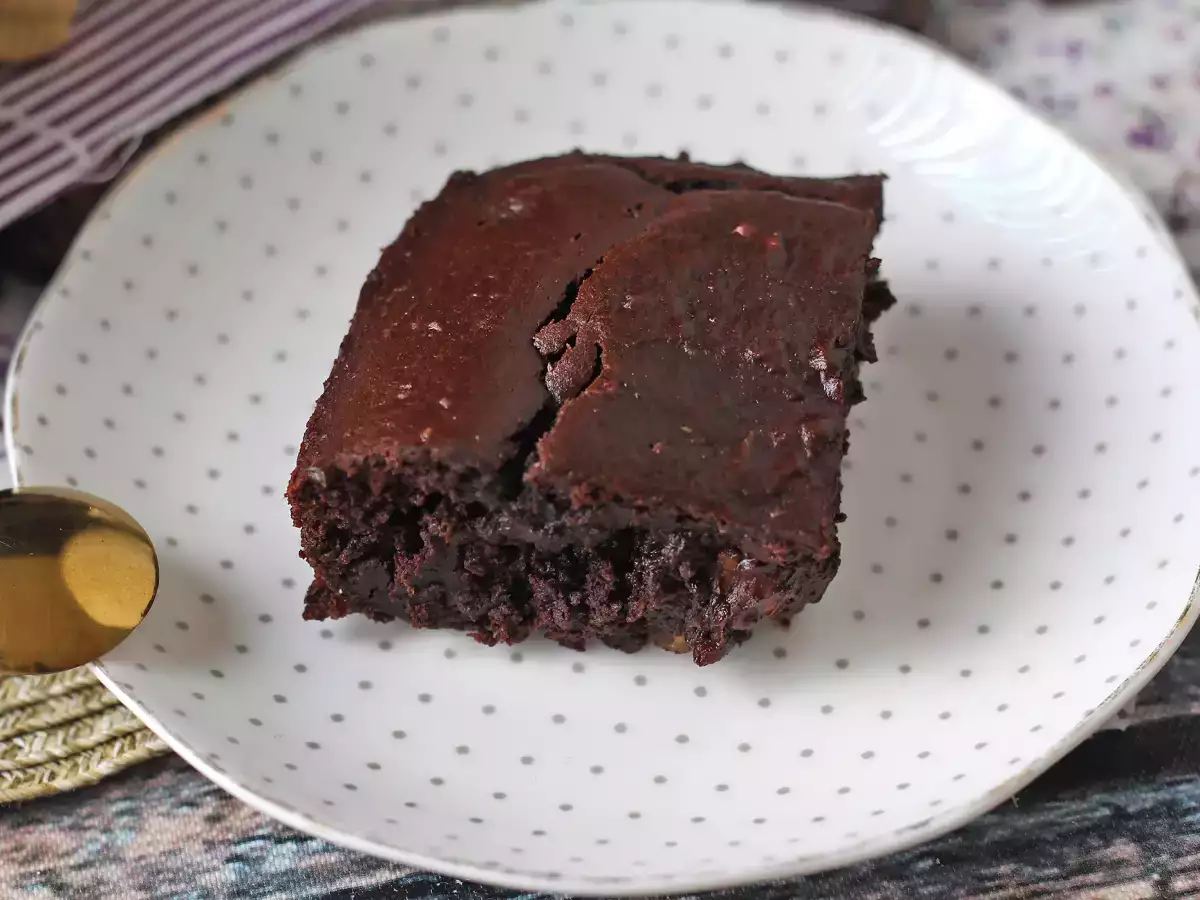 Брауни из батата без сливочного и растительного масла - фото 4