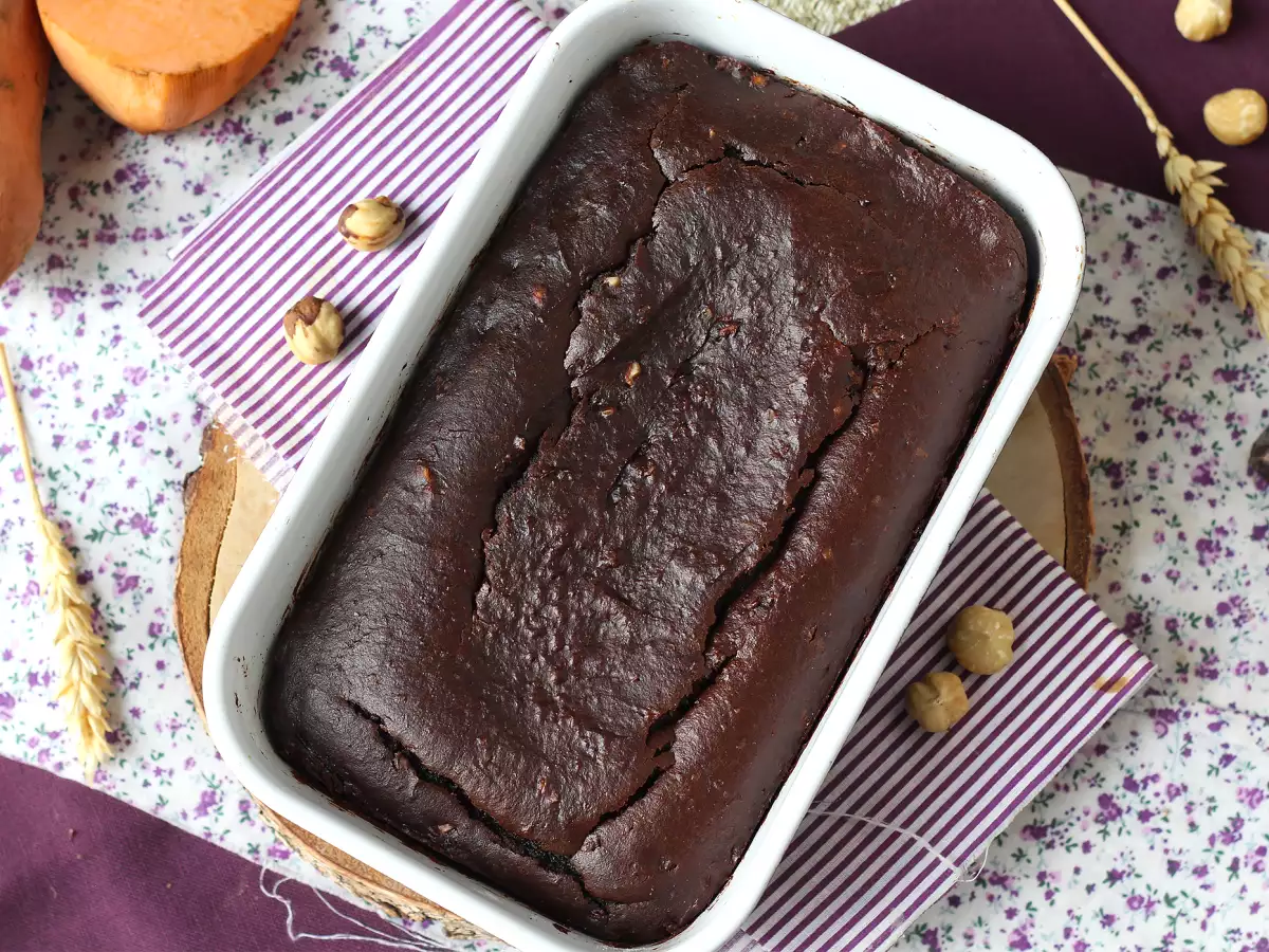 Брауни из батата без сливочного и растительного масла - фото 5