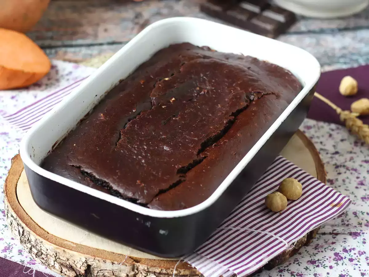 Брауни из батата без сливочного и растительного масла - фото 7