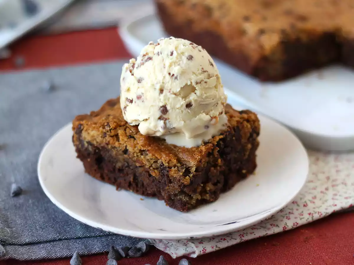 Brookies, идеальное сочетание пирожного и печенья