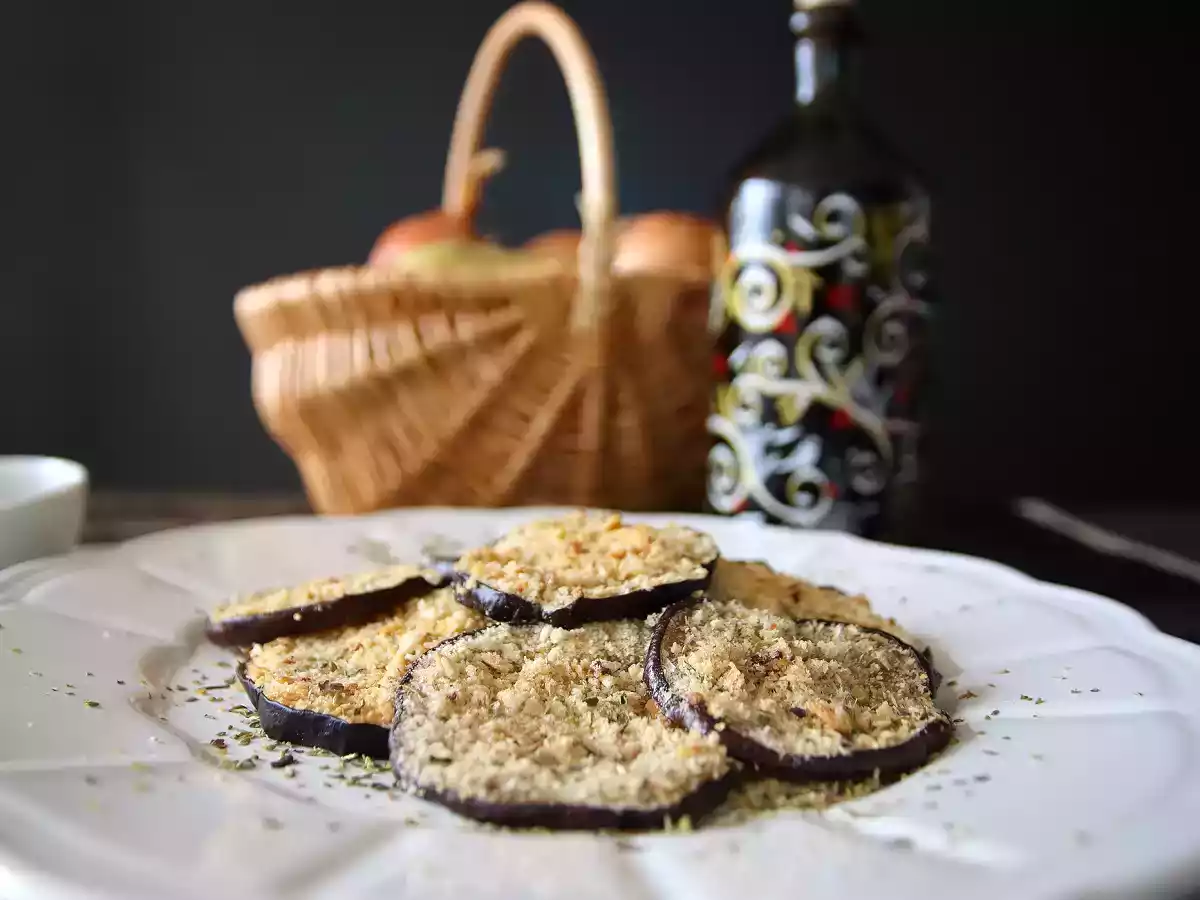 Быстро запеченные баклажаны, вкусный и легкий гарнир