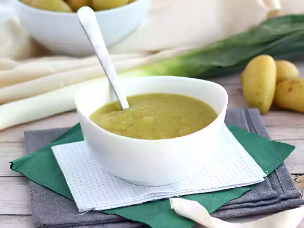 Быстрый и простой суп из лука-порея и картофеля - фото 3