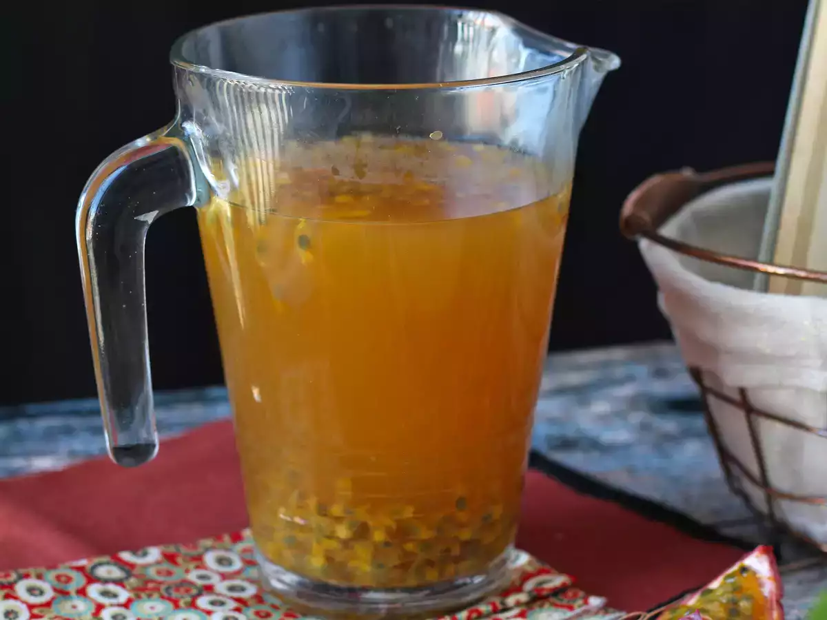 Чай со льдом из маракуйи - фото 2