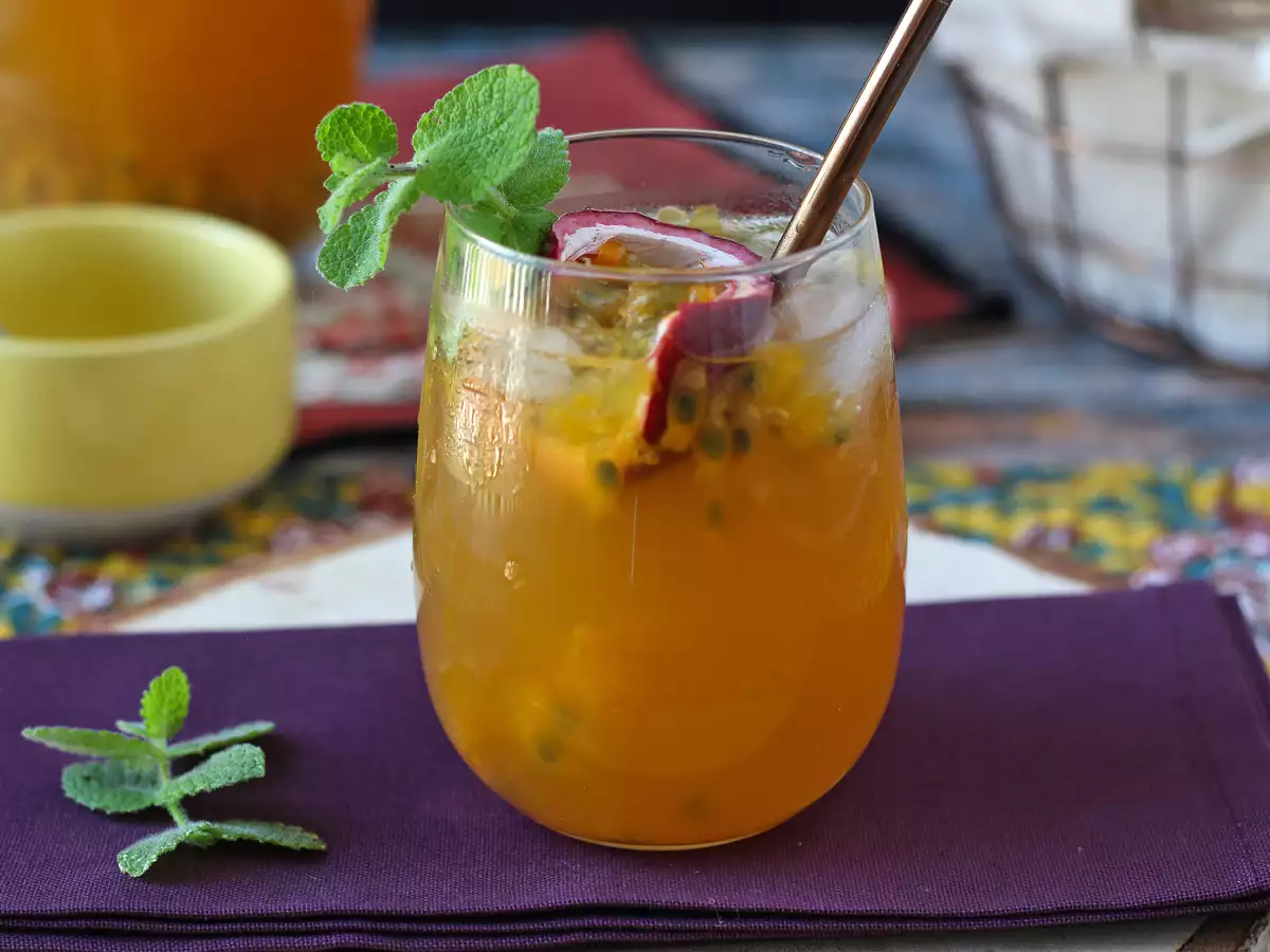 Чай со льдом из маракуйи - фото 3