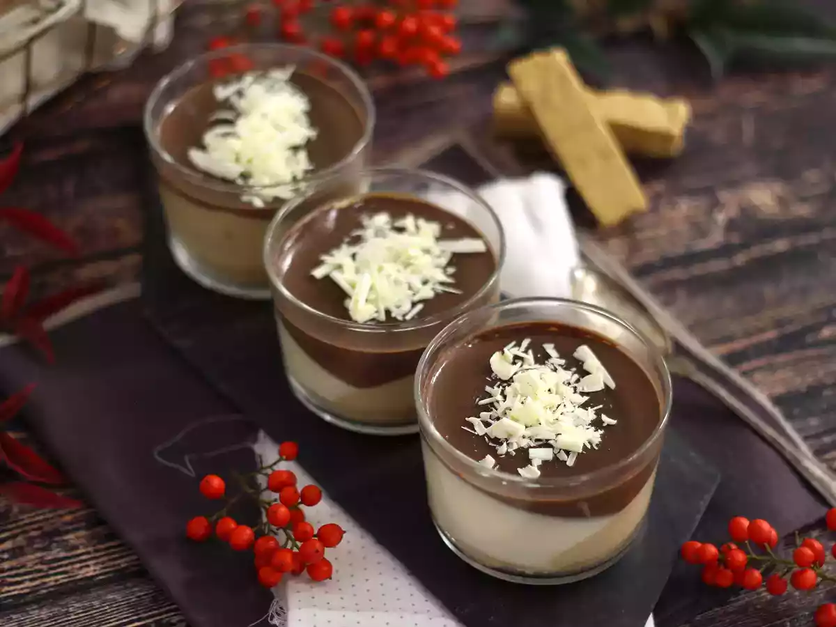 Чашки с шоколадом и нугой. Простой рецепт - фото 3