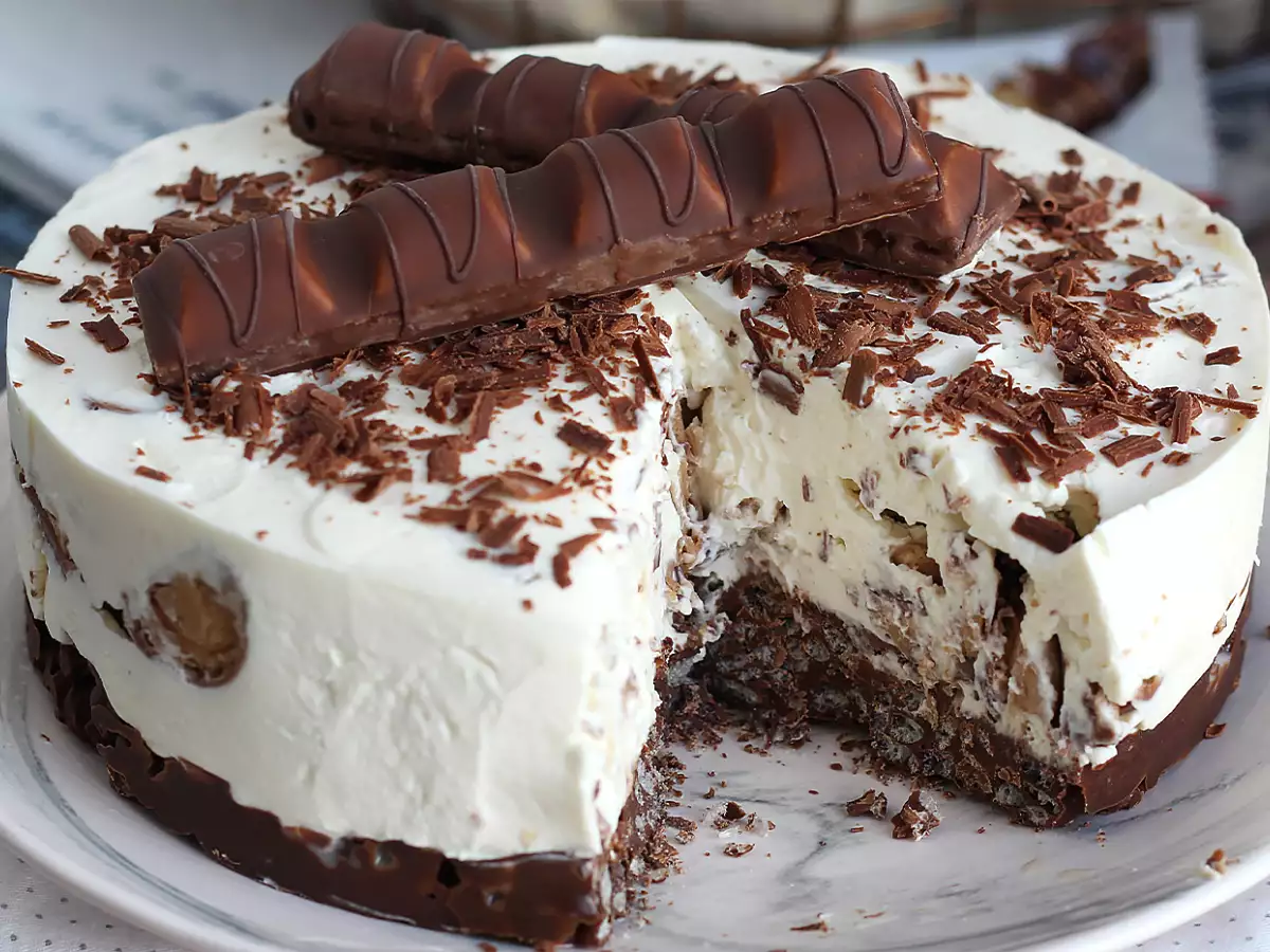Чизкейк Kinder Bueno без выпечки - фото 3