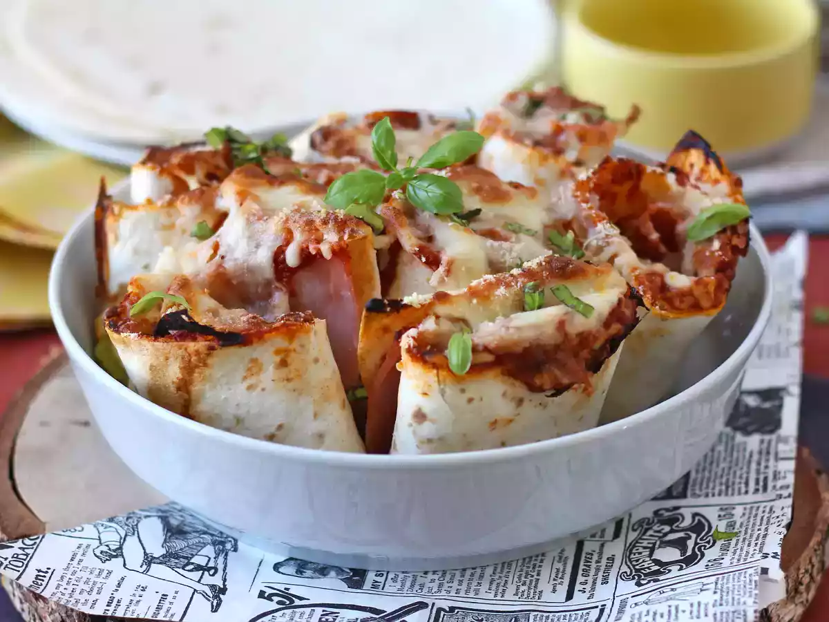 Что делать с тортильями Изысканное блюдо со вкусом пиццы! - фото 5