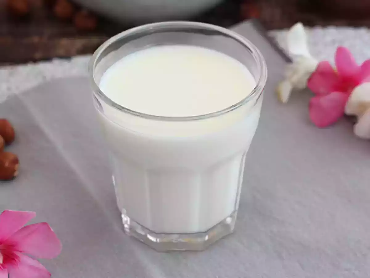 Домашнее миндальное молоко