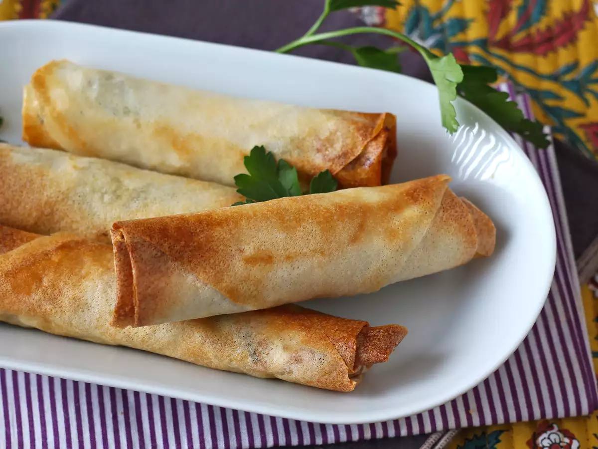 Домашние ливанские рикакаты - приготовление во фритюрнице - фото 2