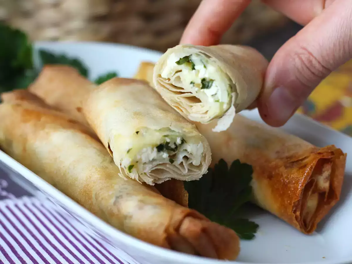 Домашние ливанские рикакаты - приготовление во фритюрнице - фото 3