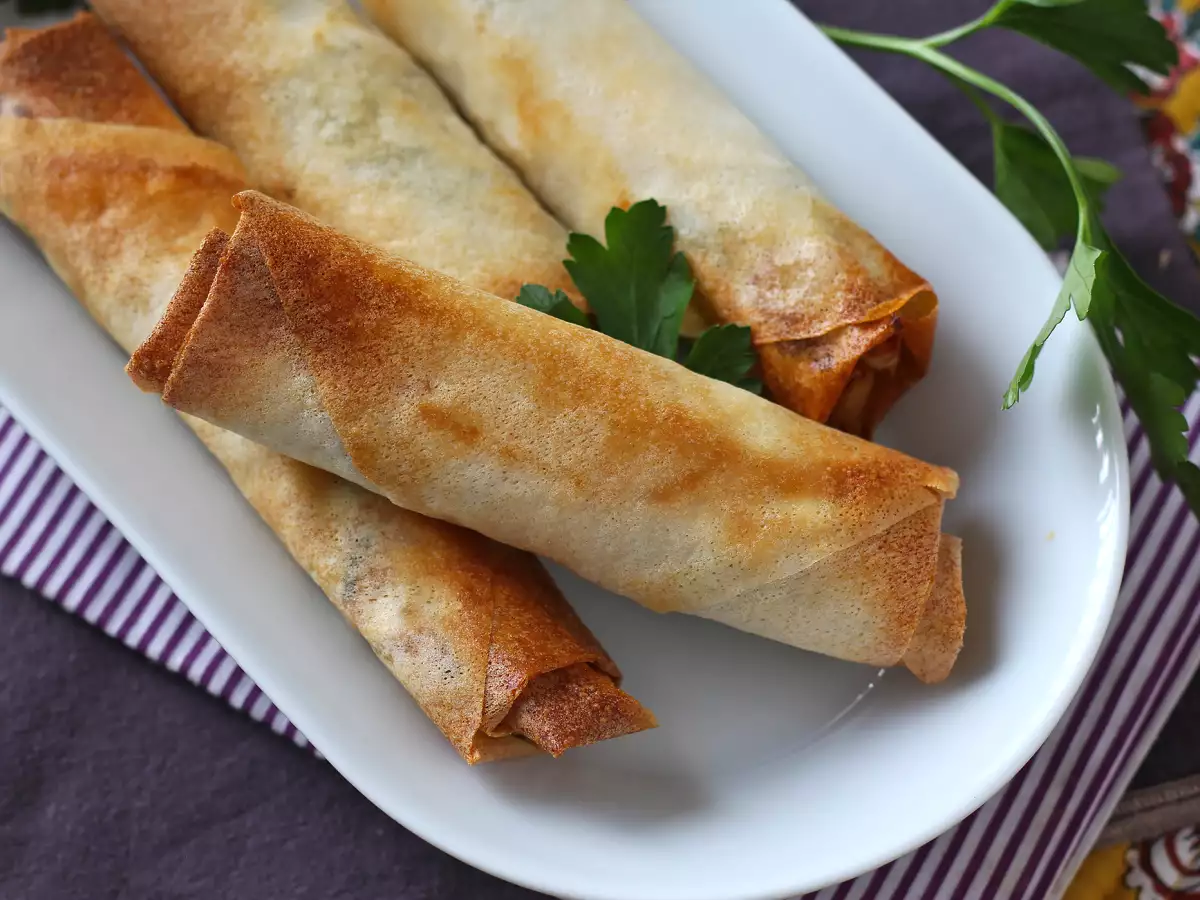 Домашние ливанские рикакаты - приготовление во фритюрнице - фото 8