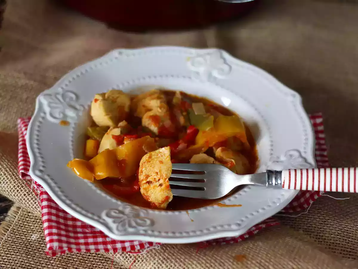 Экспресс-курица Баскес в Cookeo - фото 2