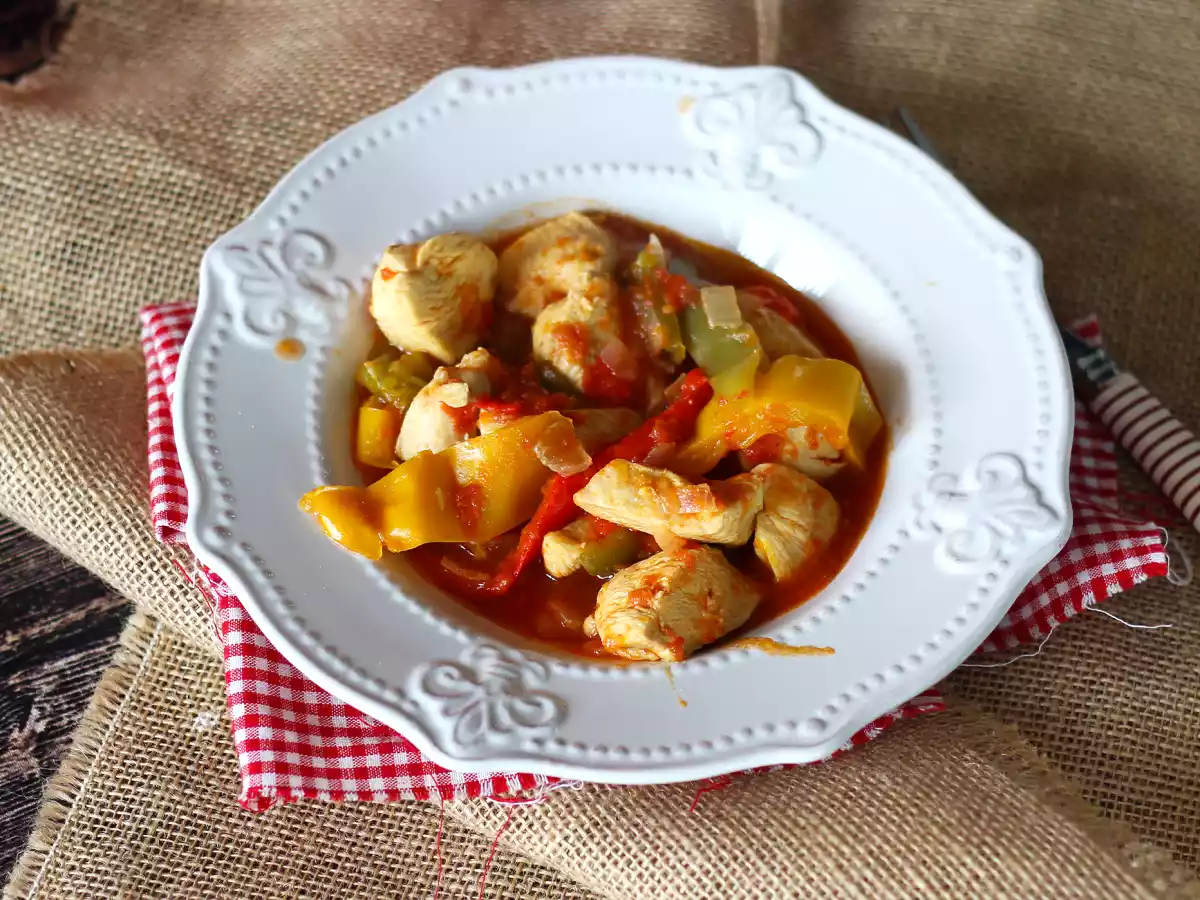 Экспресс-курица Баскес в Cookeo - фото 4