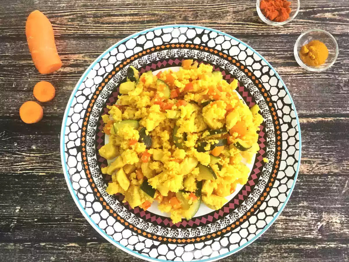 Экспресс-кускус (с курицей и овощами)