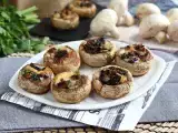 Фаршированные шампиньоны в духовке — вкусная закуска для аперитива, фото 2