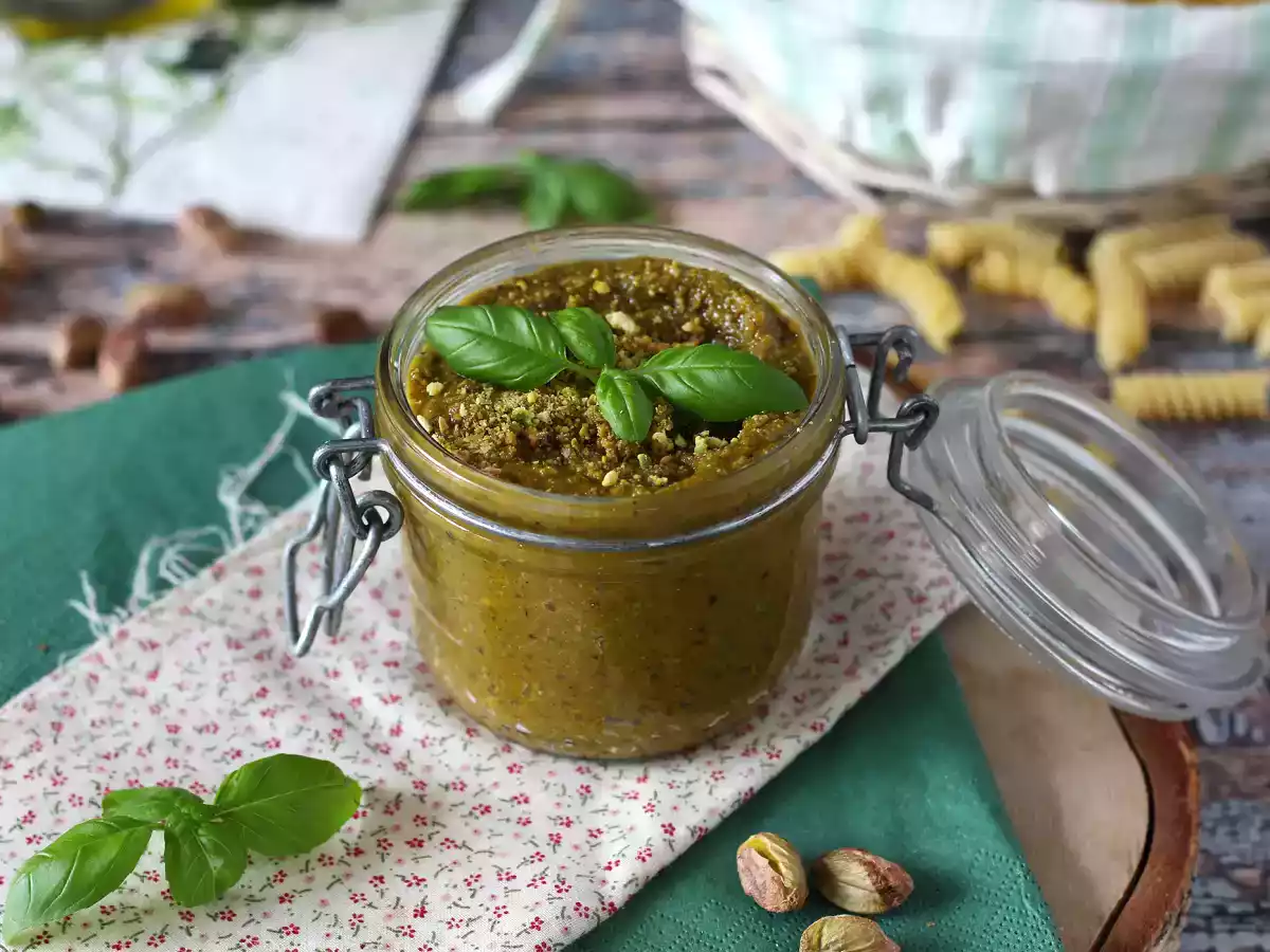 Фисташковый песто, простой и вкусный соус - фото 3