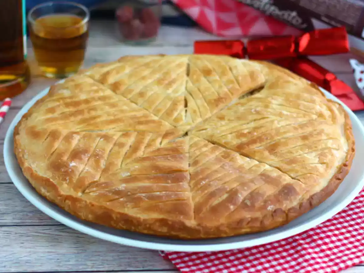 Галетт с франжипаном (без глютена)