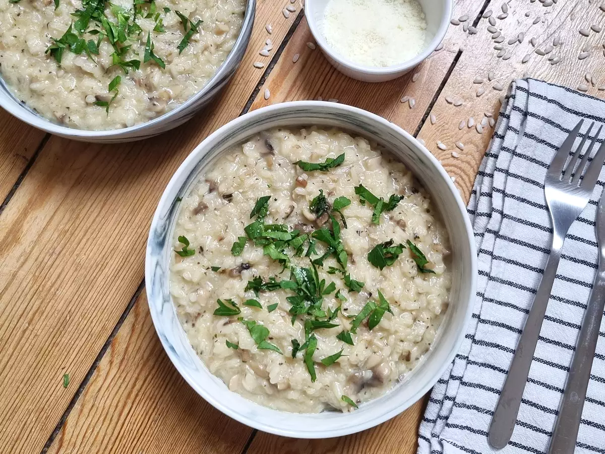 Грибное ризотто в Thermomix - фото 3